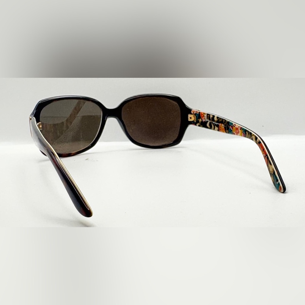 Vera Bradley Suzani Brown Oval Sunglasses Frames Only - Picture 5 of 8